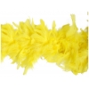 Chandelle Turkey Flat Boa Yellow Approx. 60 Grams